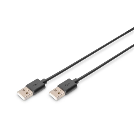 DIGITUS High Speed USB A 2.0 csatlakozó kábel 3m
