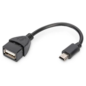 DIGITUS OTG 2.0 mini USB B - USB A anya Adapter