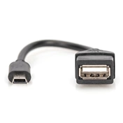 DIGITUS OTG 2.0 mini USB B - USB A anya Adapter