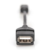 DIGITUS OTG 2.0 mini USB B - USB A anya Adapter