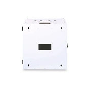 DIGITUS Rack Unique 19" 12U 643x600x600mm kétrészes üvegajtós szürke fali rack szekrény