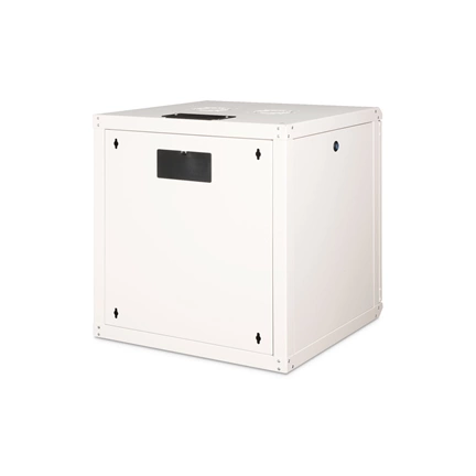 DIGITUS Rack Unique 19" 12U 643x600x600mm üvegajtós szürke fali rack szekrény