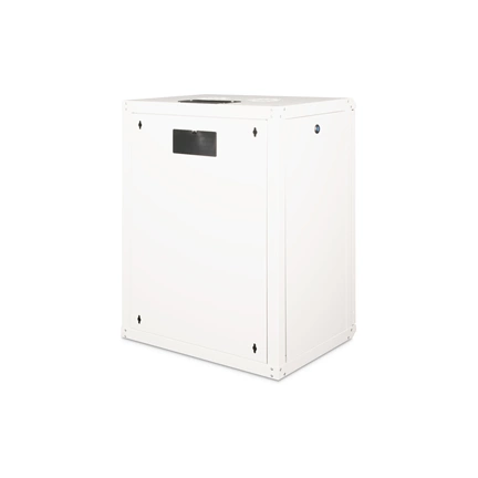 DIGITUS Rack Unique 19" 16U 820x600x450mm üvegajtós szürke fali rack szekrény