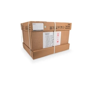 DIGITUS Rack Unique 19" 16U 820x600x450mm üvegajtós szürke fali rack szekrény