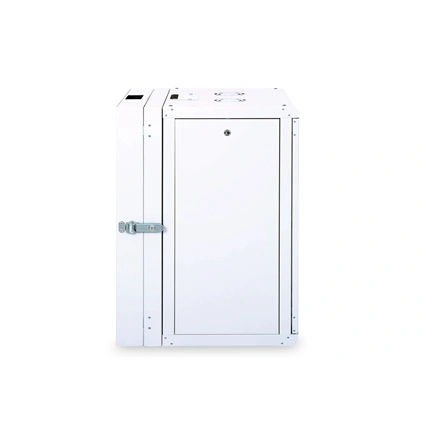 DIGITUS Rack Unique 19" 16U 820x600x600mm kétrészes üvegajtós szürke fali rack szekrény