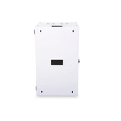 DIGITUS Rack Unique 19" 20U 998x600x600mm kétrészes üvegajtós szürke fali rack szekrény