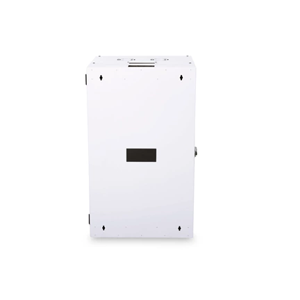 DIGITUS Rack Unique 19" 20U 998x600x600mm kétrészes üvegajtós szürke fali rack szekrény
