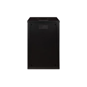 DIGITUS Rack Unique 19" 20U 998x600x600mm üvegajtós fekete fali rack szekrény