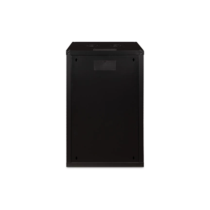 DIGITUS Rack Unique 19" 20U 998x600x600mm üvegajtós fekete fali rack szekrény