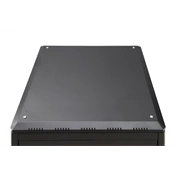 DIGITUS Rack Unique 19" 22U 1164x600x600mm üvegajtós fekete álló rack szekrény