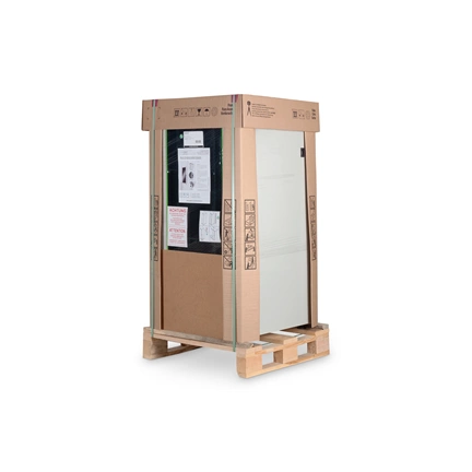 DIGITUS Rack Unique 19" 22U 1164x600x600mm üvegajtós szürke álló rack szekrény