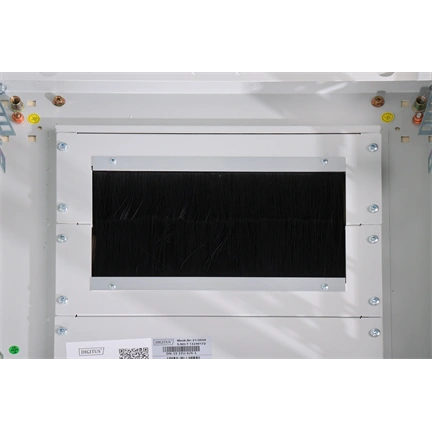 DIGITUS Rack Unique 19" 22U 1164x600x600mm üvegajtós szürke álló rack szekrény