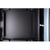 DIGITUS Rack Unique 19" 22U 1164x600x800mm üvegajtós fekete álló rack szekrény