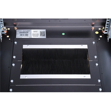 DIGITUS Rack Unique 19" 22U 1164x600x800mm üvegajtós fekete álló rack szekrény