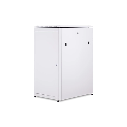 DIGITUS Rack Unique 19" 22U 1164x600x800mm üvegajtós szürke álló rack szekrény