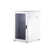 DIGITUS Rack Unique 19" 26U 1342x800x1000mm üvegajtós szürke álló rack szekrény