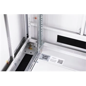 DIGITUS Rack Unique 19" 26U 1342x800x1000mm üvegajtós szürke álló rack szekrény
