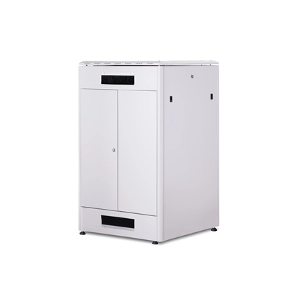 DIGITUS Rack Unique 19" 26U 1342x800x800mm üvegajtós szürke álló rack szekrény