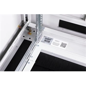 DIGITUS Rack Unique 19" 26U 1342x800x800mm üvegajtós szürke álló rack szekrény