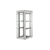 DIGITUS Rack Unique 19" 42U 2053x800x1000mm álló szürke nyitott rack szekrény