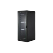 DIGITUS Rack Unique 19" 42U 2053x800x1000mm üvegajtós fekete álló rack szekrény