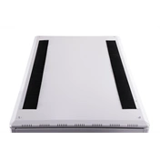 DIGITUS Rack Unique 19" 42U 2053x800x1200mm üvegajtós szürke álló rack szekrény