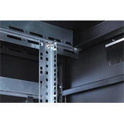 DIGITUS Rack Unique 19" 42U 2053x800x800mm üvegajtós fekete álló rack szekrény