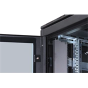 DIGITUS Rack Unique 19" 42U 2053x800x800mm üvegajtós fekete álló rack szekrény