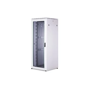 DIGITUS Rack Unique 19" 42U 2053x800x800mm üvegajtós szürke álló rack szekrény