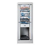 DIGITUS Rack Unique 19" 42U 2053x800x800mm üvegajtós szürke álló rack szekrény