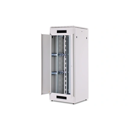 DIGITUS Rack Unique 19" 42U 2053x800x800mm üvegajtós szürke álló rack szekrény