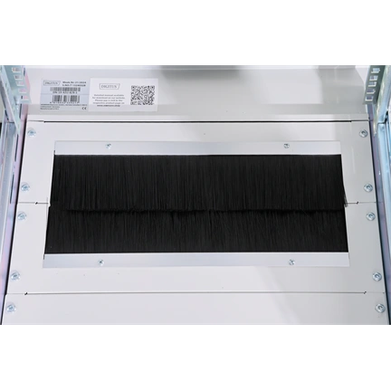 DIGITUS Rack Unique 19" 42U 2053x800x800mm üvegajtós szürke álló rack szekrény