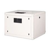 DIGITUS Rack Unique 19" 7U 420x600x450mm üvegajtós szürke fali rack szekrény