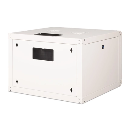 DIGITUS Rack Unique 19" 7U 420x600x600mm üvegajtós szürke fali rack szekrény