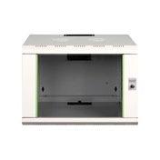 DIGITUS Rack Unique 19" 7U 420x600x600mm üvegajtós szürke fali rack szekrény