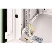 DIGITUS Rack Unique 19" 7U 420x600x600mm üvegajtós szürke fali rack szekrény