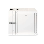 DIGITUS Rack Unique 19" 9U 509x600x600mm kétrészes üvegajtós szürke fali rack szekrény