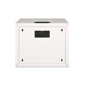 DIGITUS Rack Unique 19" 9U 509x600x600mm üvegajtós szürke fali rack szekrény