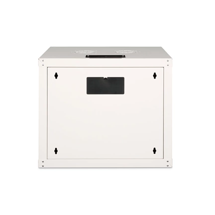 DIGITUS Rack Unique 19" 9U 509x600x600mm üvegajtós szürke fali rack szekrény