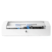 DIGITUS SOHO 19" 3U/2U 156x525x475mm slim forgatható szürke fali rack szekrény