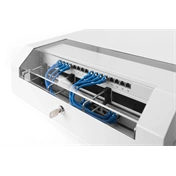 DIGITUS SOHO 19" 3U/2U 156x525x475mm slim forgatható szürke fali rack szekrény