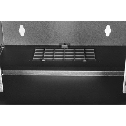 DIGITUS SOHO PRO 10" 12U 595x315x300mm üvegajtós fekete fali rack szekrény