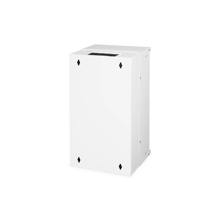 DIGITUS SOHO PRO 10" 12U 595x315x300mm üvegajtós szürke fali rack szekrény