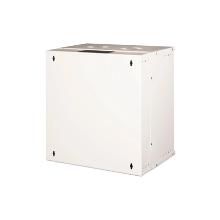 DIGITUS SOHO PRO 19" 12U 595x540x400mm üvegajtós szürke fali rack szekrény