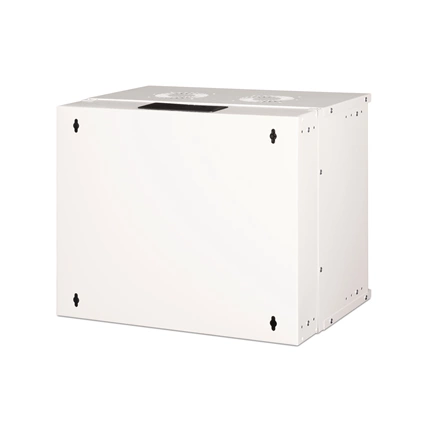DIGITUS SOHO PRO 19" 9U 460x540x400mm üvegajtós szürke fali rack szekrény