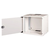 DIGITUS SOHO PRO 19" 9U 460x540x400mm üvegajtós szürke fali rack szekrény