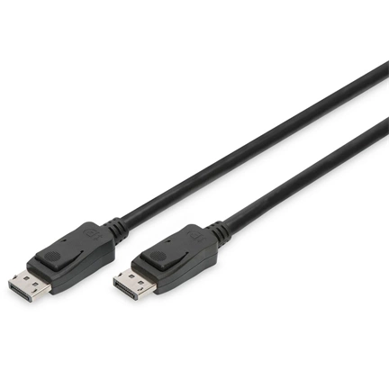 DIGITUS UHD 3D 4K 120Hz aranyozott 1.4 DisplayPort kábel 3m