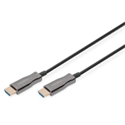 DIGITUS UHD 4K 3D 120Hz aranyozott 2.0b AOC optikai HDMI kábel 10m