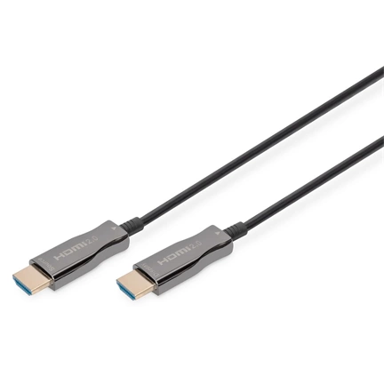 DIGITUS UHD 4K 3D 120Hz aranyozott 2.0b AOC optikai HDMI kábel 30m