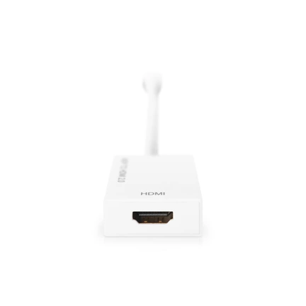DIGITUS UHD 4K 3D Dual-Mode aktív mini DisplayPort - HDMI type A 2.0 Adapter 0,2m